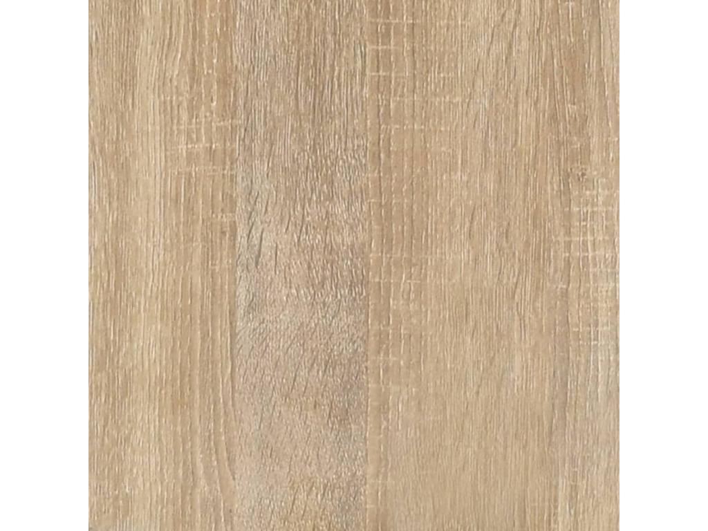 Chezlova Oak Wall-Mounted TV Unit, Engineered Wood, KPGL27136