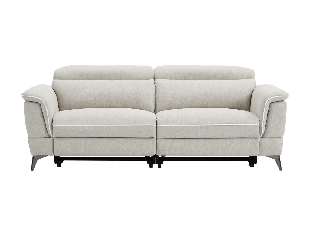 Chezlova 3-seater electric sofa in beige fabric Chezlova MUSN25445