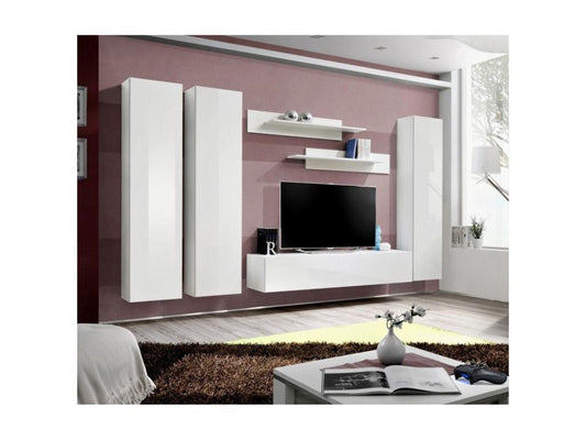 Design Fly I Wall TV Unit 310cm White CRYB43981