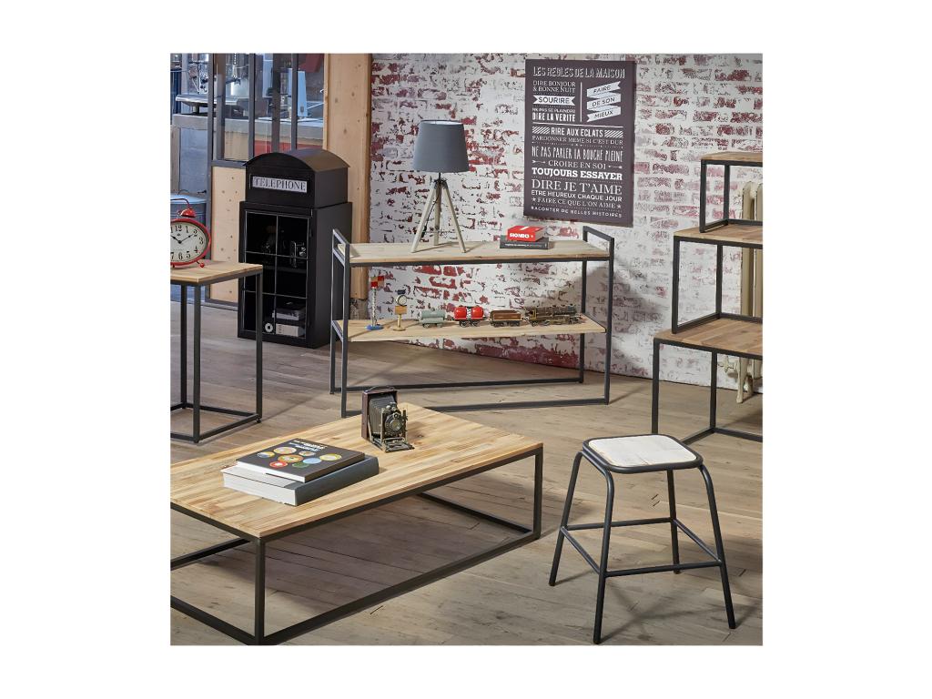 Chezlova Designer Bar Table 70x115cm Black ZMWH02615