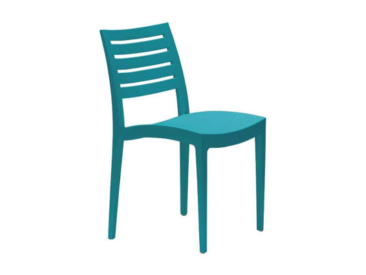 Set of 24 stackable polypropylene chairs for cafes and restaurants Chezlova LNWW72478