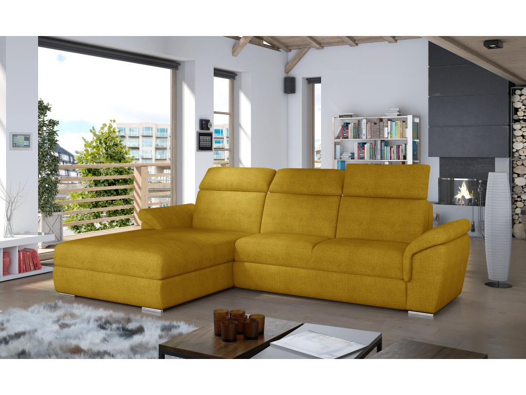 Chezlova Sofa L/Fabric-Yellow XAPQ20486
