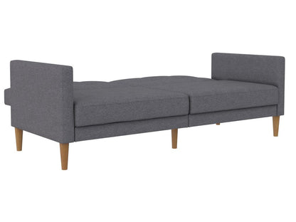 Chezlova 3-seater sofa bed, light grey YHAL56779