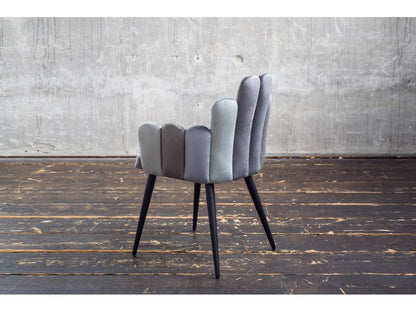 Chair - Grey Velvet - Artigeo WICZ65172