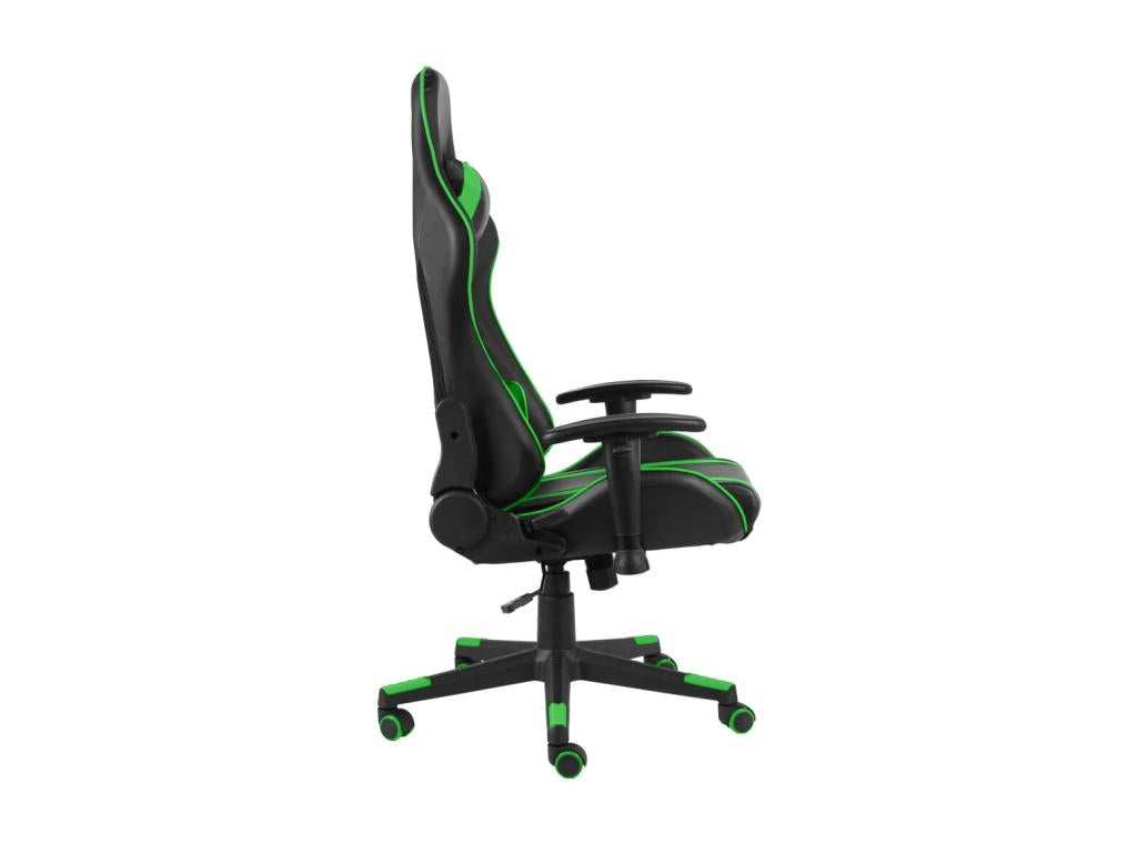Green PVC Swivel Gaming Chair WCOJ50177