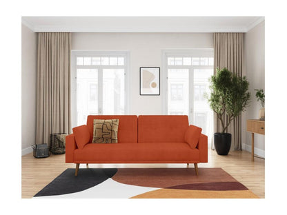 Artigeo Scandinavian convertible 3-seater sofa in corduroy velvet - Artigeo - W205 x D85 x H87cm - Artigeo PXJZ71488