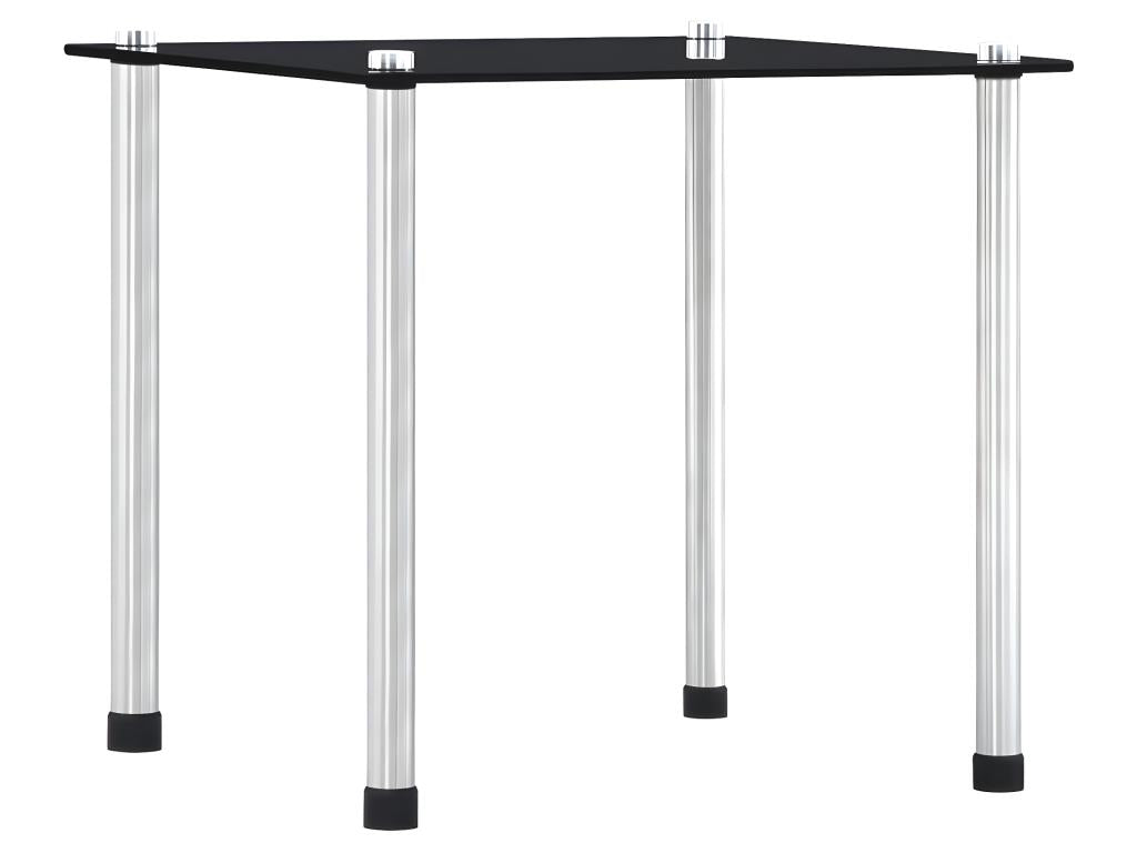 Nesting tables, 3 pieces, Black, Tempered Glass, UDAO67515
