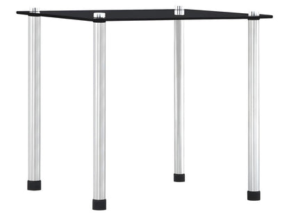 Nesting tables, 3 pieces, Black, Tempered Glass, UDAO67515
