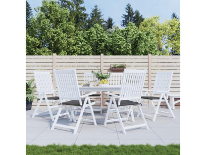 6-piece anthracite garden chair cushions, 50x50x3 cm, XFQY19207