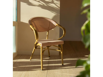 Chezlova Home - Set of 2 Chezlova Red Dining Chairs HCPO10386