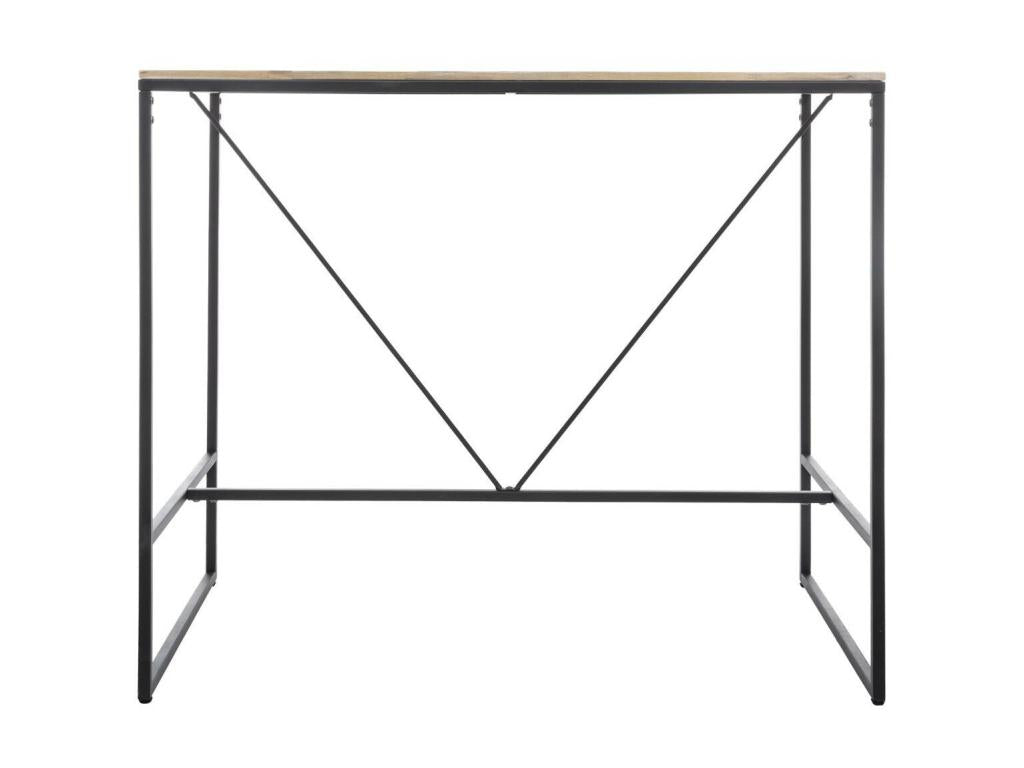 Chezlova Designer Bar Table 70x115cm Black ZMWH02615