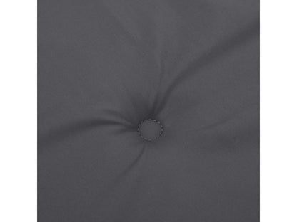 6-piece anthracite garden chair cushions, 50x50x3 cm, XFQY19207