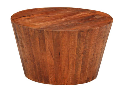 Coffee table 52x30 cm solid raw mango wood WGNW94769