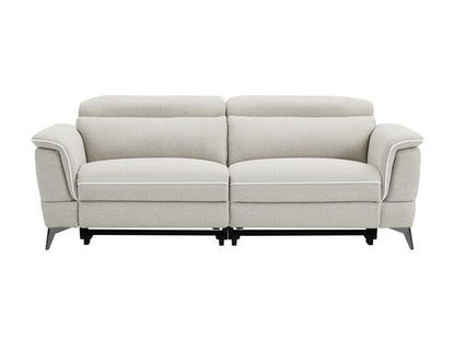 Chezlova 3-seater electric sofa in beige fabric Chezlova MUSN25445
