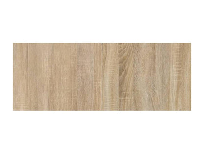 Chezlova Oak Wall-Mounted TV Unit, Engineered Wood, KPGL27136