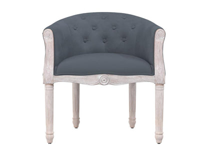 Dark Grey Velvet Dining Chair AAQG99424