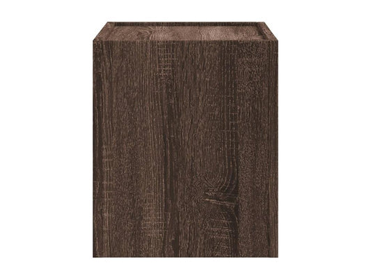 Artigeo Premium - Wall-mounted bedside table, brown oak, 45x30x35 cm, TAXB52510