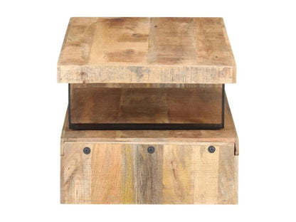 2-Piece Coffee Table Set Solid Mango Wood IYSA17277
