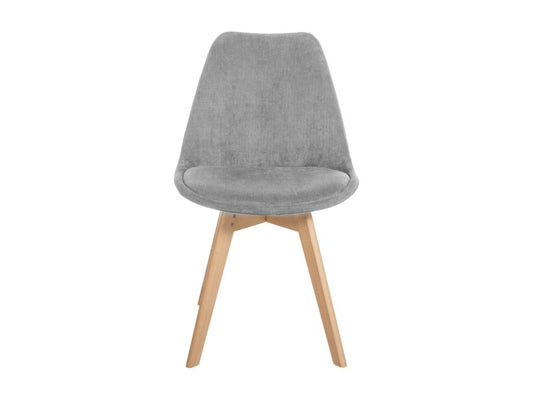 Dining chair - Artigeo / Wood - Light grey - Artigeo AAJX29200
