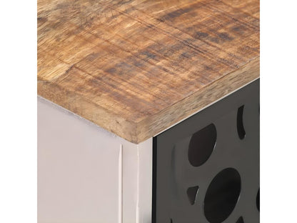 TV stand 120x30x40 cm Raw mango wood QKWZ93120