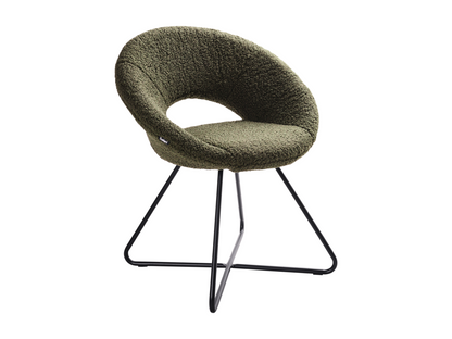 Artigeo Bouclé Green Dining Chair ODFU26664