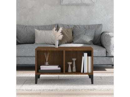 Coffee table, brown oak, 60x50x36.5 cm, engineered wood, XLDE05950