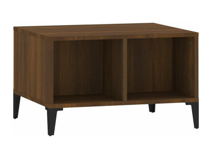 Coffee table, brown oak, 60x50x36.5 cm, engineered wood, XLDE05950