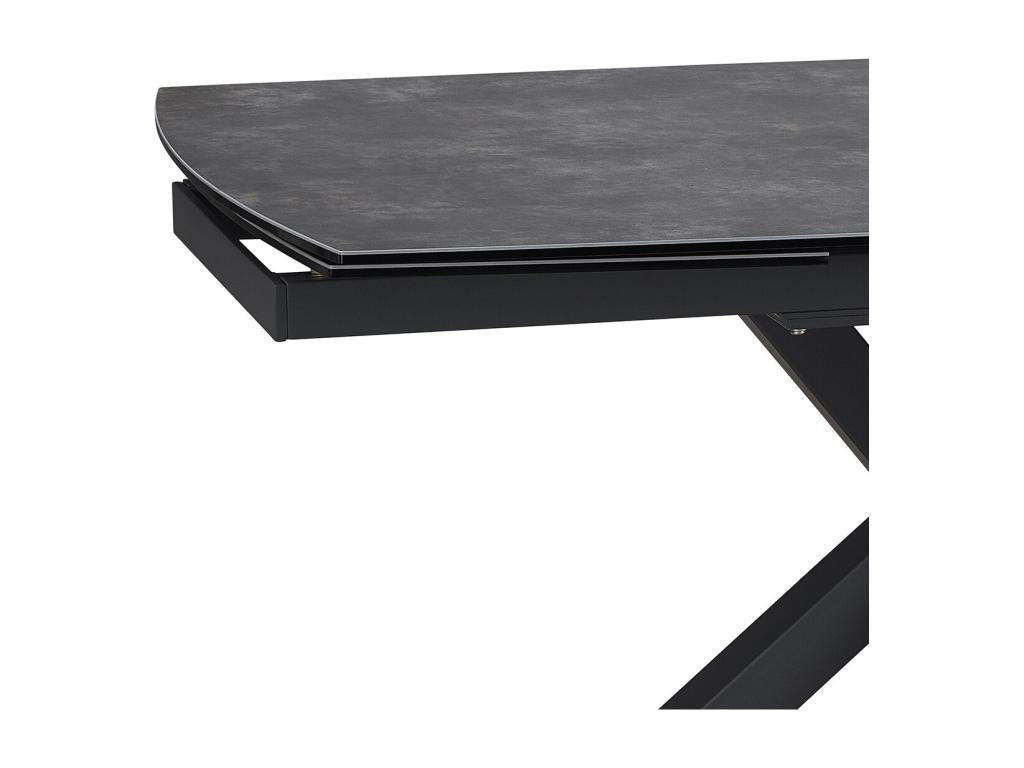 Chezlova - Extendable Ceramic Dining Table, Brown MMVN90888