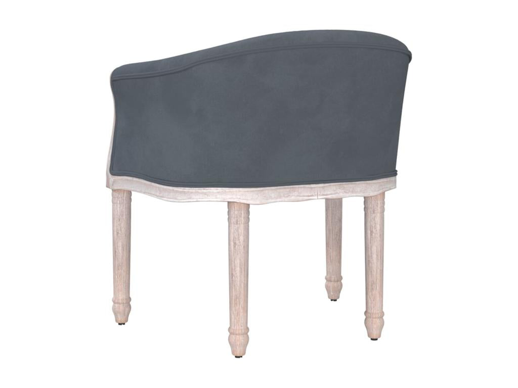 Dark Grey Velvet Dining Chair AAQG99424