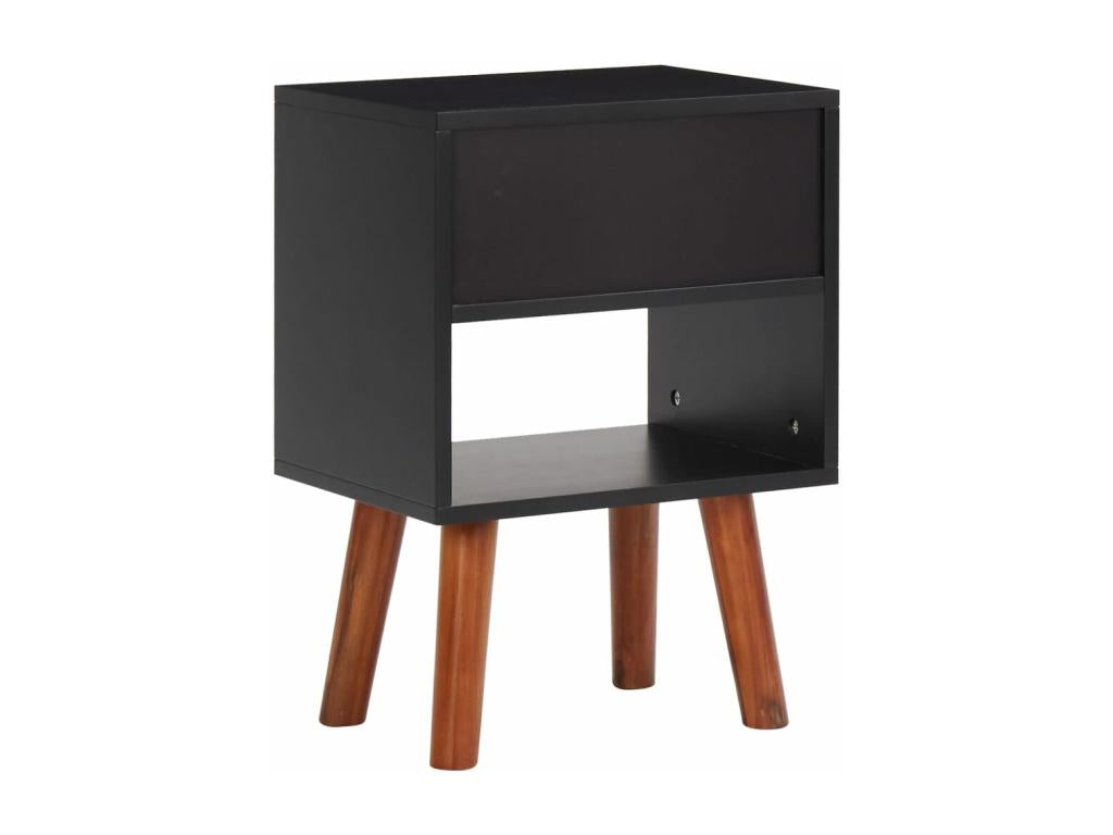 Solid Chezlova wood bedside tables, 2 pcs, 40x30x57 cm, ESYS04769