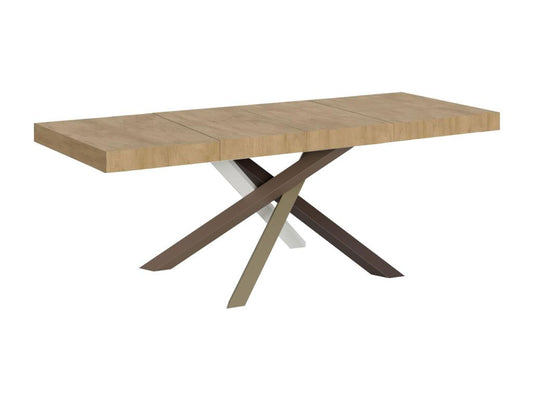 Extendable table 90x160/264 cm Volantis Premium Oak Nature frame 4/C OWQN27082