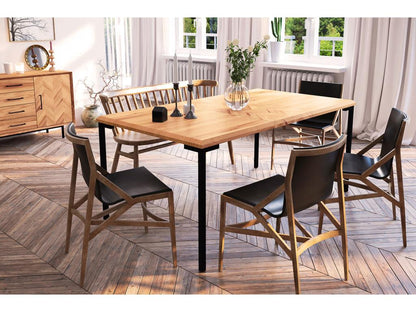 Artigeo - Natural oiled beech heartwood table 100x160 ACGP40931