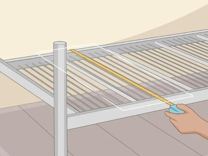 Chezlova 70x190cm Breathable Foam Mattress, 14cm Thick, Ergonomic and Adaptable, ZDKK80190