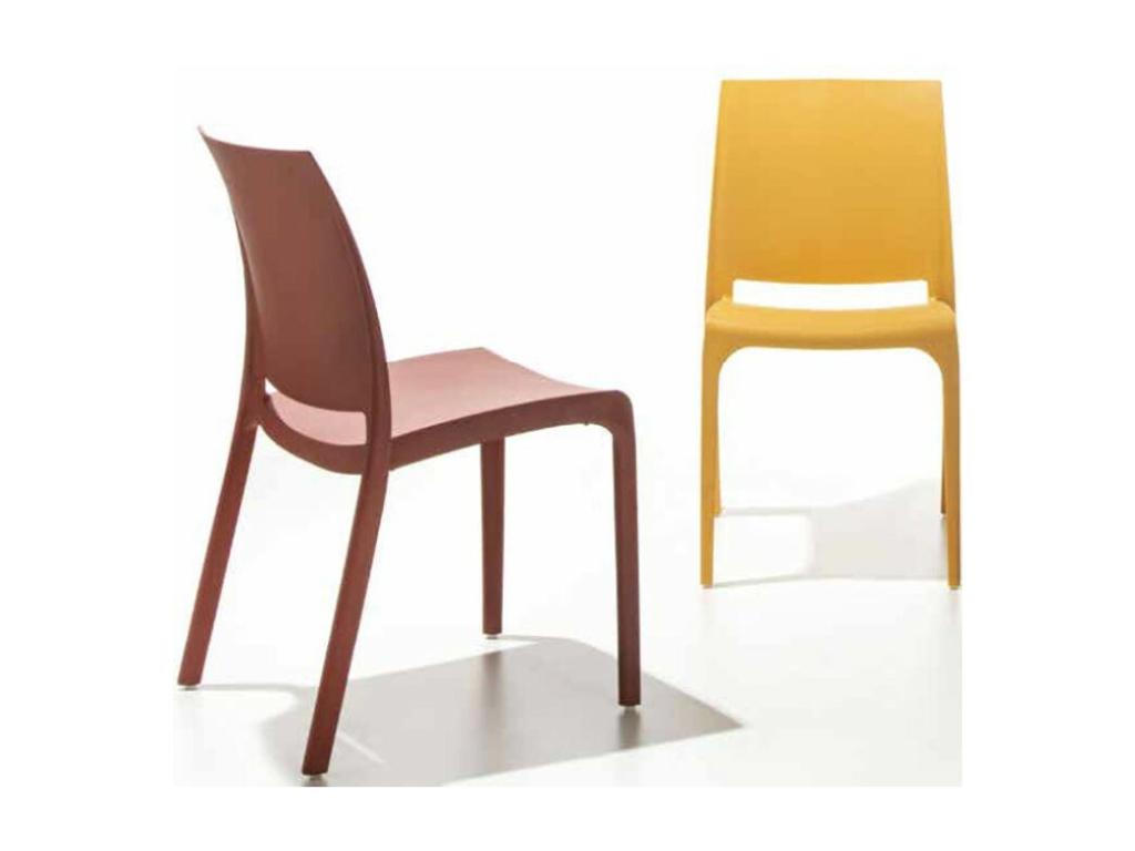 Chezlova Polypropylene Chair - Set of 4 - Slate Blue JCXW32651