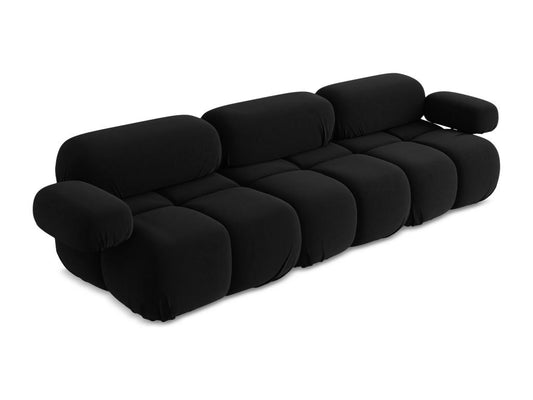 Chezlova 3-seater modular sofa - black - Chezlova QKFZ62902