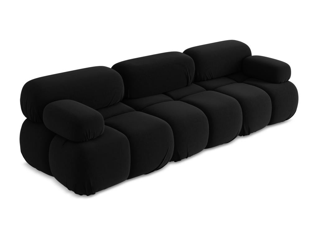 Chezlova 3-seater modular sofa - black - Chezlova QKFZ62902