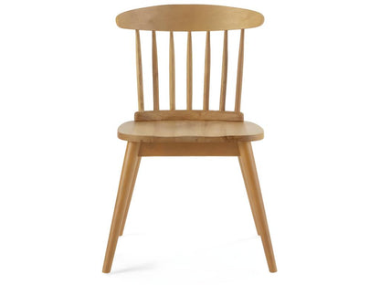 Pack of 2 Ben chairs in oak-colored wood ITUM36857